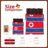 JIPOFD Korean Flag Christmas Drawstring Pouch Robust 4.7x6.9in Suitable For Party Gifts And Gift Packaging 1pcs view 4
