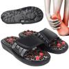 Acupressure Sandals Foot Massager Acupuncture Sandals Acupoint Stimulation Slippers Shoes Reflexology Sandals with Spring-Loaded Buttons & Adjustable Straps for Women Men, 40-41, acupressure sandals view 4