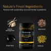 Be Bodywise Pure Himalayan Shilajit Gummies Gold I No Added Sugar I Ashwagandha, Gokshura| Fulvic Acid & 85+ Trace Minerals I for Men, Women I Non-GMO I 100% Natural & Organic I 120 Gummy I Pouch view 2