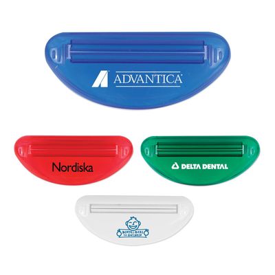 75-Qty Personalized Toothpaste Squeezers with Your Imprinted Logo & Copy