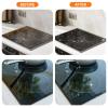 Meuvcol Glass Stove Top Cleaner Kit, 12 Oz Glass Cooktop Cleaner Non-Abrasive, Stove Oven Cleaner & Polish For Ceramic, Electric, Induction, Flat Top Stovetop, Gas - With Scrubbing Pad, Scraper, Cloth view 2