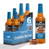 Sugar Free Cookie Butter Syrup by Syruvia 6-Pack, 25.4 fl oz, Wholesale Coffee Syrup Shops, Cafes, Baristas, Bistros, & Beverage Bars, Bulk Kosher & Gluten-Free view 1