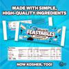 Feastables MrBeast Cookies & Creme Chocolate Bar, New Flavor, King Size Candy Bar for Adults & Kids, Candy Bars for Snacks, Gifts, or Dessert, Sweet & Creamy Fairtrade Cocoa, 2.1 Oz Each, 10 Count view 2