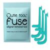 2 in 1 Outie Tool FUSE Aligner Remover for Invisible Braces | 3 Pk | Teal view 1