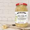 Jars Lover Set  Four 32 Oz Jars of Pickled Vegetables includes Polish Salad, Pickled Baby Beets, Polish Barrel Sauerkraut, Green Tomato view 3
