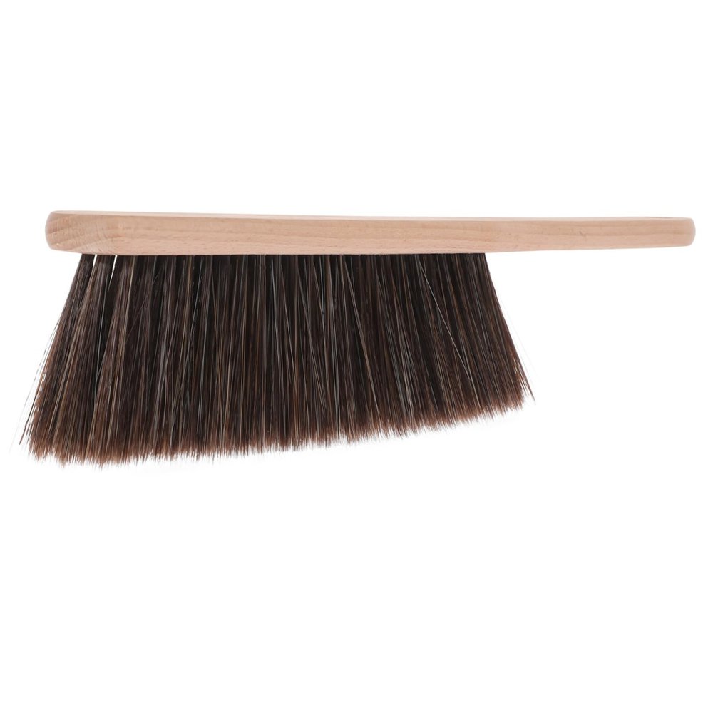 MOBUTOFU Wooden Handheld Brush Soft Bristles for Cleaning of Furniture Beds and Car Interiors Lightweight Portable Design Ergonomic Wooden Handle