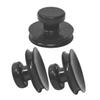 ULDIGI 3pcs Buddhist Sound Bowl Suction Cups Meditation Bowl Accessories for Sound Handle Included view 1
