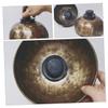 ULDIGI 3pcs Buddhist Sound Bowl Suction Cups Meditation Bowl Accessories for Sound Handle Included view 4