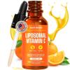 BASIC GREENS Liposomal Vitamin C Liquid 6000mg  High Absorption Liquid C Supplement for Immune Support, Antioxidant & Skin Health  Non-GMO, Vegan, Gentle Formula  2 fl oz view 1