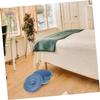 Portable Potty for Elderly Women Compact Bedpan with Urinal Bucket PVC Made Easy to Use and Clean Style view 4