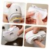 HAPINARY Electric Nail Clipper with Light Rechargeable Fingernail Trimmer for Adults Automatic Polishing Cutting Tool USB Powered to Use view 3