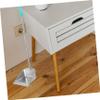 PRETYZOOM Sturdy Black Dustpan Broom Set Wide Dustpan Long Handle for Home and Office view 2