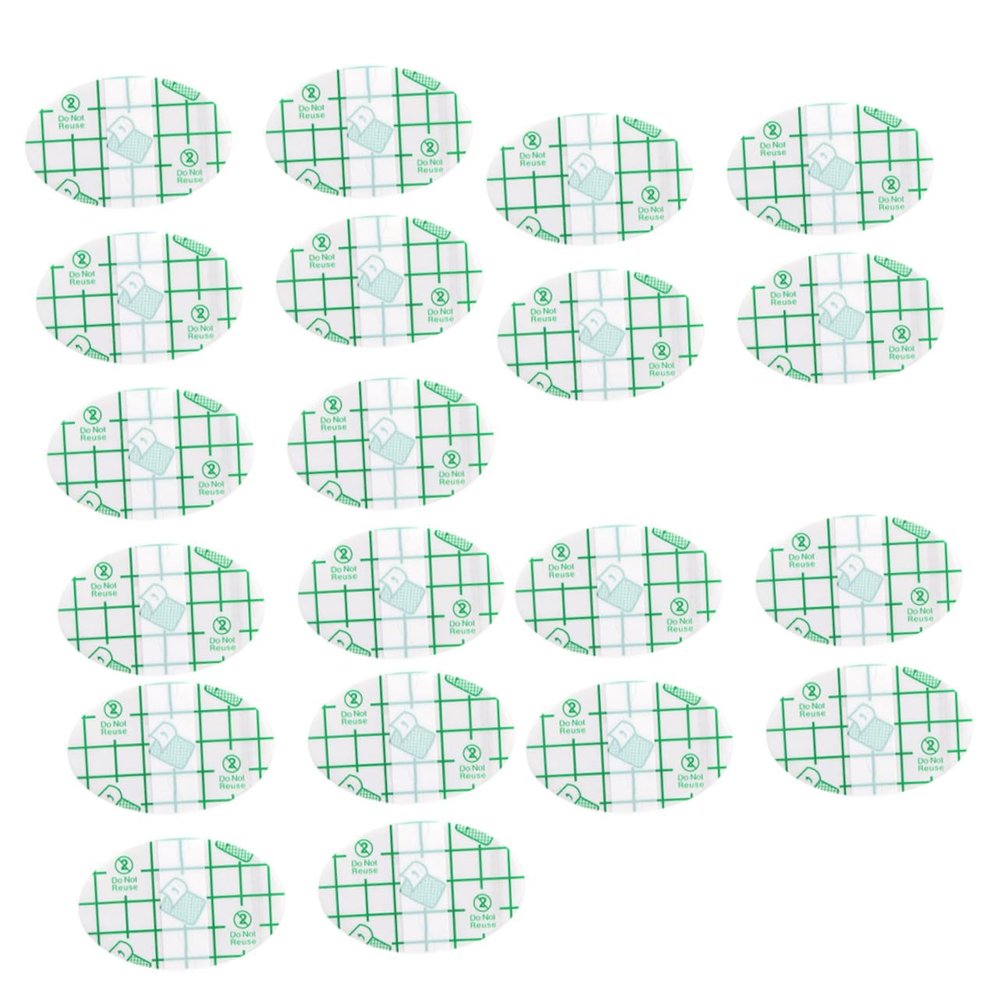 WATIIFUFU 20pcs Breathable Pe Material Foot Pads Self-Adhesive Rear Heel Sticker for Shoes