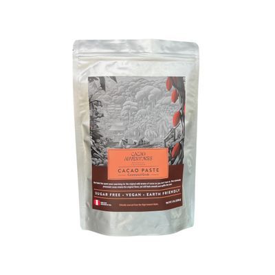 Cacao Adventures Ceremonial Grade Cacao | 100% Pure | Dairy Free & Vegan | Unsweetened |Ethically sourced and sustainably grown |Vegan Peruvian, 5 Pound (Pack of 1)