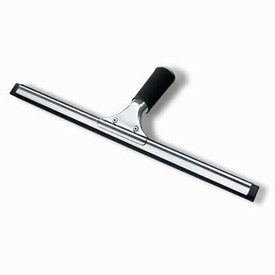 18-Inch Heavy-Duty Window Squeegee with Rubber Blade, Ideal 15 Degree Angle