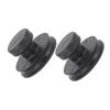 JOINPAYA 2pcs Ergonomic Rubber Lifting Handles for Singing Bowl Portable Suction Bowl Lifter Suction Accessories view 1