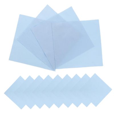 Anneome 50pcs Microfiber Eyeglass Cleaning Cloths Soft Scratch for Glasses Screens Lenses Cloths for Cleaning of Delicate