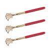 NOLITOY 3pcs Telescopic Back Scratcher Multifunctional Scratching Stick Massage Tool for Itching Relief Compact Extendable Design for Home Travel view 1