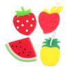 BUTIFULSIC 4pcs Cartoon Kitchen Scrub Sponge Fruit-Shaped Dish Cleaning Sponges for Effortless Washing Safe for Cookware for Dishes and Countertops view 1