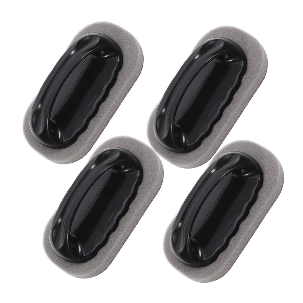 GOOHOCHY 4pcs Reusable Kitchen Cleaning Sponge Tough Double-Sided Scrub Sponge for Dishes Pots and Pans Rust and for Daily Use