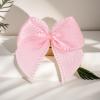 100 Pcs 1 Inch Polyester Ribbon Bows with Twist Tie Pre-Tied Bows for Crafts, Gift Wrapping, and Cake Decorating view 3