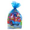 AoneFun Firefighter Birthday - Pack of 20 Firetruck Birthday Bags with twist ties for Party Treats party Cellophane Party Favor Bags for Boys Fire Truck Goodie Boys Goodie view 1
