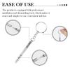 1 Pair Glasses Replacement Temple, Eyeglass Replacement Arm Metal Eyeglasses Arms Legs Glasses Repair Kit Universal Glasses Replacement for Glasses Eyeglasses Sunglasses (Gray) view 4