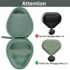 Aenllosi Hard Carrying Case for Theragun Mini 2.0 Massager, USB Charging Cable (Green) view 2
