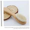 MERRYHAPY Handle Comb Wool Brush Cradle Cap Brush for Boy Girl Shampoo Grooming Kit for Boys view 2