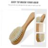 MERRYHAPY Handle Comb Wool Brush Cradle Cap Brush for Boy Girl Shampoo Grooming Kit for Boys view 3