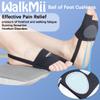 WalkMii Ball of Foot Cushions (PAIR) for Men & Women, Metatarsal Pads with Strap for Foot Pain Relief, Metatarsalgia, Neuroma, Sesamoiditis, Forefoot Cushion Inserting Gel Pads (S/M) view 4