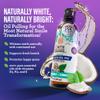 GuruNanda Total Smile Makeover Kit Charcoal with Cocomint Oil Pulling, Dual Barrel Whitening Mouthwash, Whitening Strips & Charcoal Butter on Gums Toothbrushes view 2
