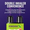 Z!NGHA Natural Aromatherapy Dual Nasal Inhaler Stick  Uplifting Essential Oil Blend for Refreshing Scents & Daily Clarity | Portable, Travel-Friendly Nasal Stick for Aromatic Enjoyment (2pk Calm) view 3