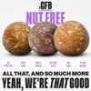 The GFB Gluten Free Protein Cookie Bites Nut Free Variety Pack  Super Tasty Allergen Friendly Fudge Brownie, Cookie Dough & Birthday Cake Vegan Protein Bites, 4 Oz (6 Count) view 4