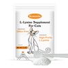 Lysine for Cats Micro Granulated L-lysine Supplement Immune Support, L Lysine Kitten Eye Sneezing, Runny Nose Relief, Squinting, Watery Eyes, Llysine Silicon Dioxide Free 5.3OZ view 1