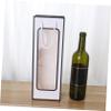 Garneck 12pcs Kraft Paper Wine Bag for Wedding Favors Portable Single Bottle Carrier Red Wine Handbag view 3