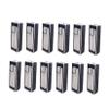 BIUDECO 12pcs Red Wine Bag Kraft Paper Wine Tote Bottle Carrier Bag Christmas Favors Single Bottle Storage view 1