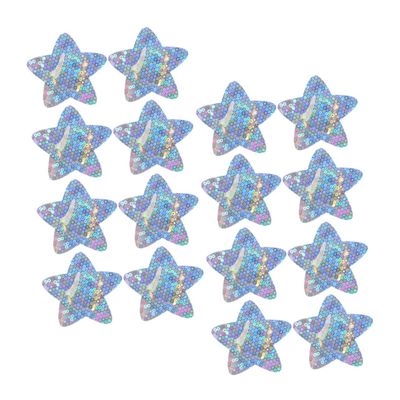 FOMIYES 20pcs Star Pasty Boys and Girls Bandages Glitter Adhesive Bandages Fun and Wound Care for Boy Girl