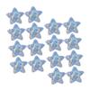 FOMIYES 20pcs Star Pasty Boys and Girls Bandages Glitter Adhesive Bandages Fun and Wound Care for Boy Girl view 1
