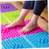 KOMBIUDA Reflexology Foot Massager Pad TPE Acupressure Mat 6pcs for Soles view 3