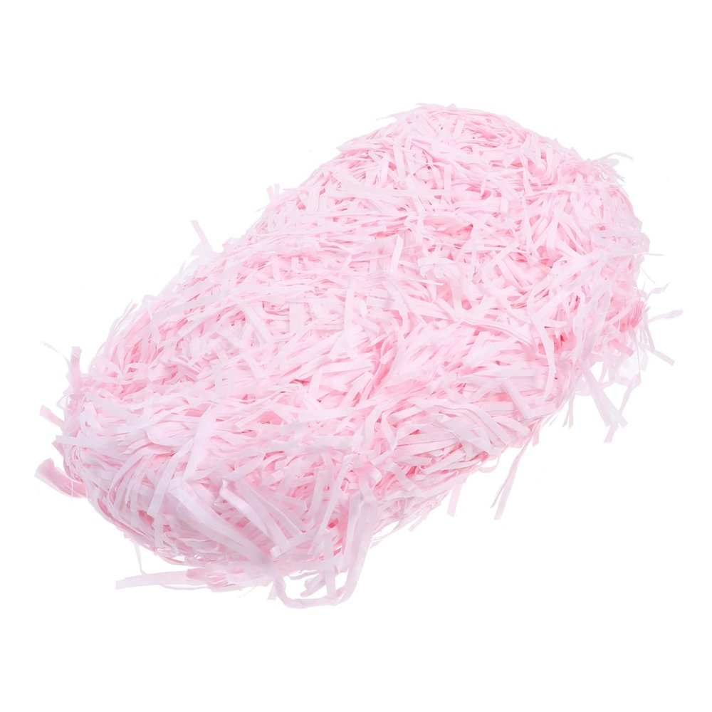 TOBBOMEY 1pack Filling Paper Shredded Raffia Grass Stuffing for Baskets Wedding Birthday and Holiday Decor Pack