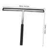 KOMBIUDA Stainless Steel Squeegee Window Cleaner Windshield Wiper Tool for Glass Cleaning Easy to Use and Safe Random Color view 2