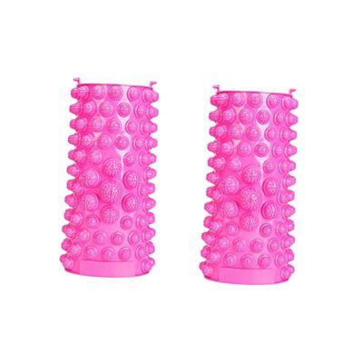 SKISUNO 2pcs Foot Massage Pad Reflexology Mat Acupressure Mat for Heel Toe Relief