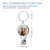 Cute Highland Baby Cow Nail Clippers Toenail Clipper Cutters Funny Bathroom Professional Nail Trimmer Nail Cuticle Cutter for Women Men view 2