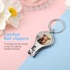 Cute Highland Baby Cow Nail Clippers Toenail Clipper Cutters Funny Bathroom Professional Nail Trimmer Nail Cuticle Cutter for Women Men view 4
