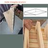 YAQXYH Wooden Threshold Ramp for Doorway 2.7-5.9" Rise, Non-Slip Entryway Ramps Kerb Ramps High Load, Durable Slope Ramp for Home Garden Step Sheds Doors(31x30x10cm(12.2x11.8x3.9inch)) view 2