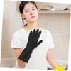 minkissy Dish Cleaning Gloves Reusable Household Cleaning Gloves Long Soft Comfortable for Kitchen Laundry view 2
