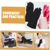 minkissy Dish Cleaning Gloves Reusable Household Cleaning Gloves Long Soft Comfortable for Kitchen Laundry view 3