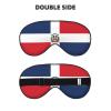 Dominican Republic Soft Eye mask, All Over Printed, 96% Polyester 4% Spandex view 2
