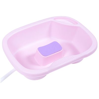 GOOHOCHY Portable Hair Washing Basin for Bedside Use Shampoo Bowl for Elderly Pregnant Women Boys and Girls Easy to Clean Plastic Hair Wash Sink for Home Care and Bedridden Patients